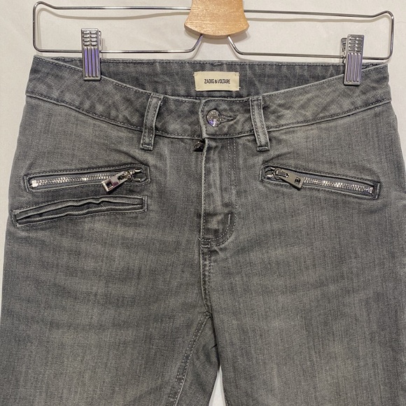 Zadig & Voltaire Denim Ava Eco Gris Light Jeans - Picture 3 of 14